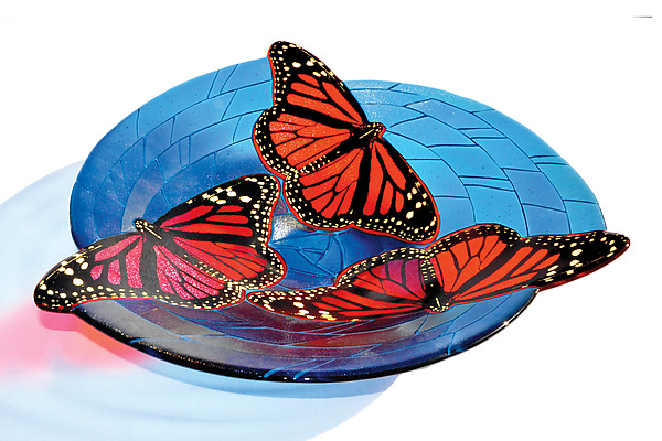 Monarch Butterfly Bowl
