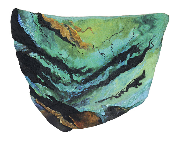 Perfect Storm by Sharron Parker (Fiber Wall Hanging) | Artful Home