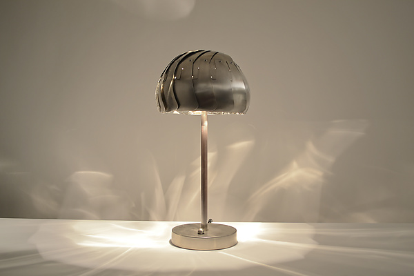 Iris Table Lamp by Yael Erel and Avner Ben Natan (Metal Table Lamp) | Artful Home