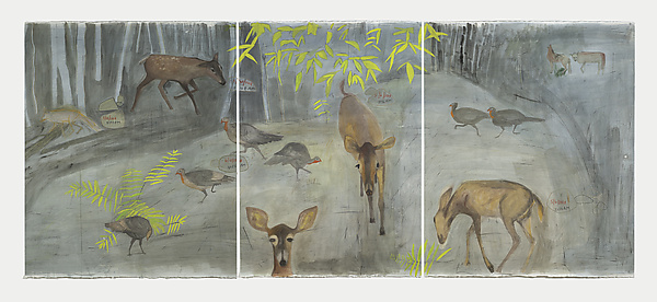 Animals in the Woods, Triptych