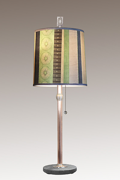 Serape Copper Table Lamp