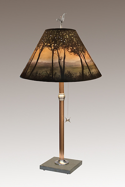 Dawn Copper Table Lamp