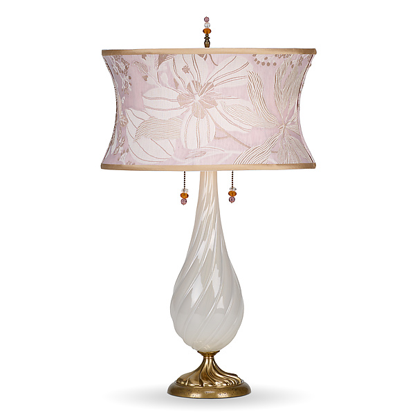 Coco by Susan Kinzig and Caryn Kinzig (Mixed-Media Table Lamp) | Artful Home
