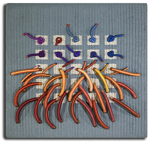 Earth Series No. 18 by Laurie dill-Kocher (Fiber Wall Hanging) | Artful Home