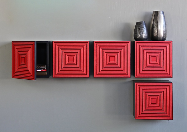 Maze Box by Kevin Irvin (Wood Cabinets) | Artful Home