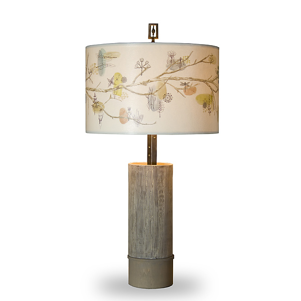 Artful Branch Ceramic Table Lamp
