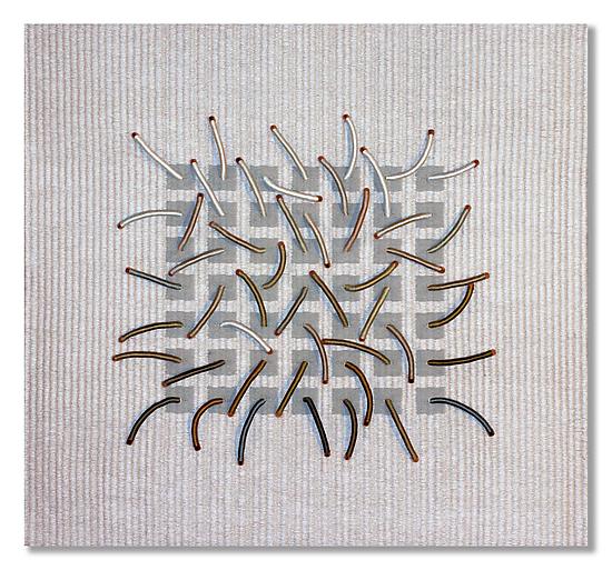 Earth Series No. 1 by Laurie dill-Kocher (Fiber Wall Hanging) | Artful Home