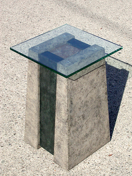 Sarsen Pedestal Table