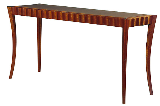 Sapele Console Table by David N. Ebner (Wood Table) | Artful Home