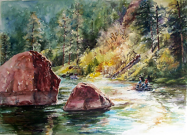 Autumn Float on the Green River